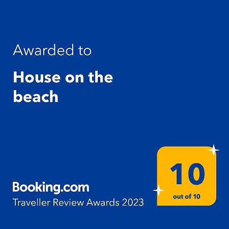 House On The Beach Salamis Bagian luar foto